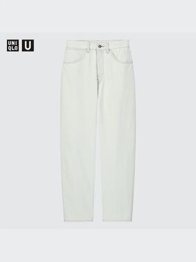 Uniqlo Women’s  Off-White Relaxed Jeans 29
